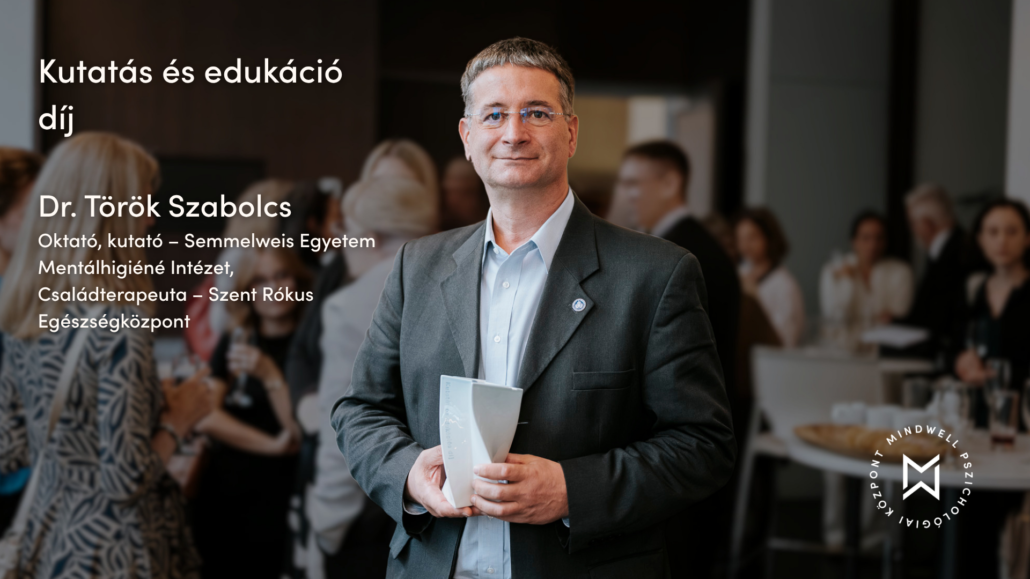 "Mindwell MentalCare Awards" 2026 díj pszichológus díj Dr. Török Szabolcs